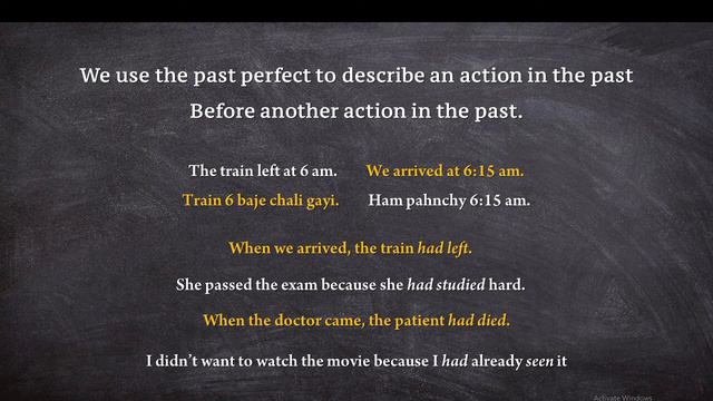 Past Perfect Tense: English Grammar Lesson (Had Had, Had Done, Had Gone / Wish का प्रयोग) смотреть онлайн