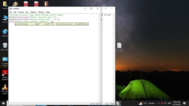 Python Program To Print Leap Years Between Given Year Range смотреть онлайн
