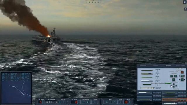 COLD WATERS - TYPHOON VS USS NIMITZ ?? смотреть онлайн