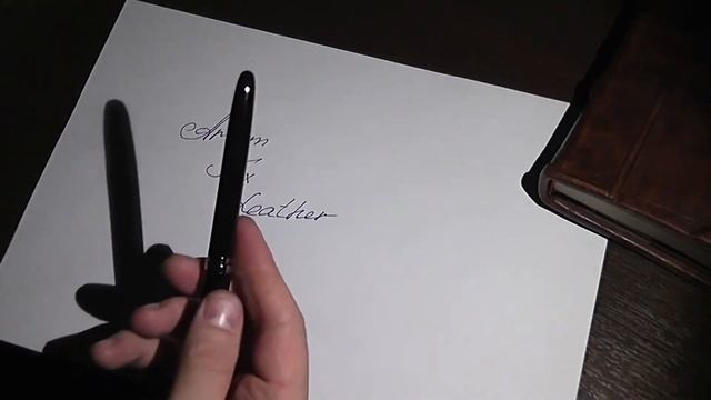 Чехол для перьевой ручки из кожи морского ската. Cover for pen. смотреть онлайн