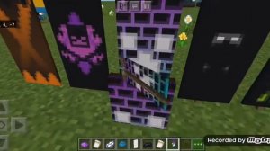 Красивый флаг в майнкрафте