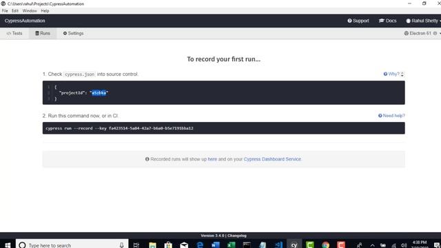 057 Exploring Cypress Dashboard and its feature for framework development смотреть онлайн