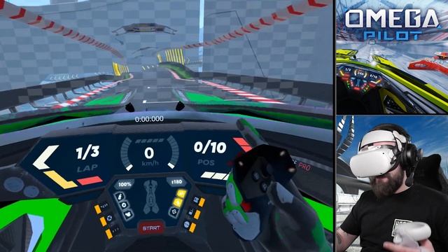 WIPEOUT VR for the QUEST 2? Try not to PUKE! // New Quest 2 Gameplay смотреть онлайн