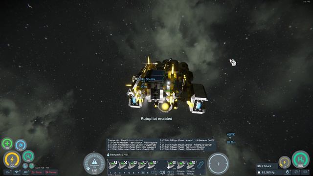 Space Engineers Testing Auto Dock & Launch смотреть онлайн