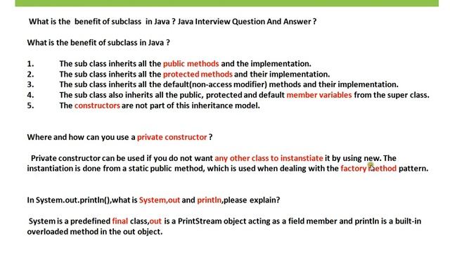 How can you use a private constructor in JAVA смотреть онлайн