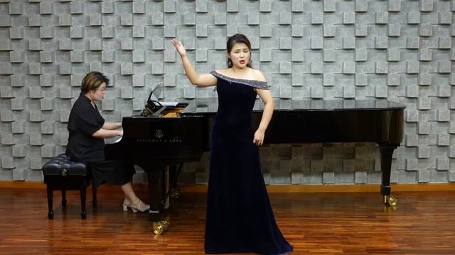 Цзоу Хайянь. Штраус. Ария Адели «Spiel'ich Unschuld vom Lande» из оперетты «Летучая мышь» смотреть онлайн