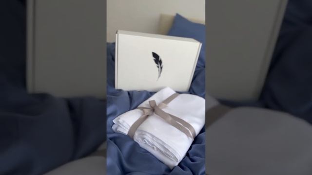 Комплект постельного белья из тенселя белого цвета смотреть онлайн