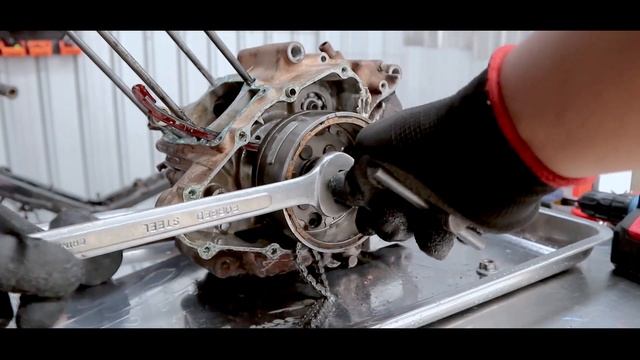 [ Honda sonic 125 EP.3 ] Engine removal แยกชิ้นส่วนประกอบเครื่องยนต์ смотреть онлайн