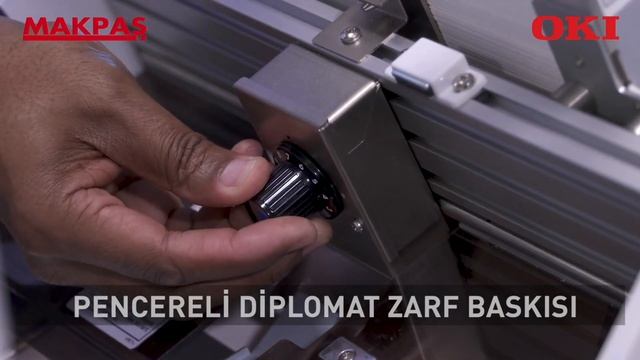 OKI Pro9431, Pro9541, Pro9542 Zarf (Envelope) Baskı Sistemi смотреть онлайн