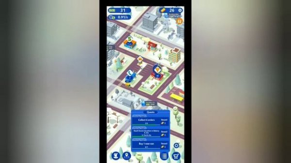 Idle Pizza Tycoon Gameplay Walkthrough (Android)