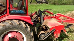 почвофреза с окучником