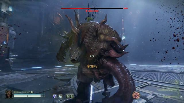 Practicing Devil Claw Parry on a Psyker (VS Chaos Spawn) смотреть онлайн