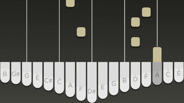 Final Duet - Omori【Kalimba Tutorial】【Tabs】 смотреть онлайн