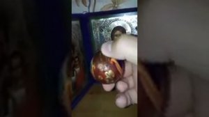 Пасхальное яйцо без единой трещины мироточит, Видео № 2