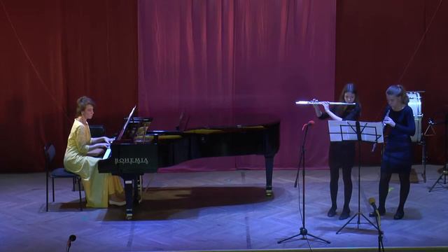 Инна Павкина (флейта) и Галя Рыжнёва (гобой) смотреть онлайн