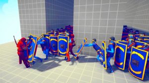 2x GOD vs 100x SHIELD | TABS - Totally Accurate Battle Simulator