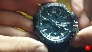 Часы Sport Watch Skmei обзор, настройка, проверка на водонепроницаемость