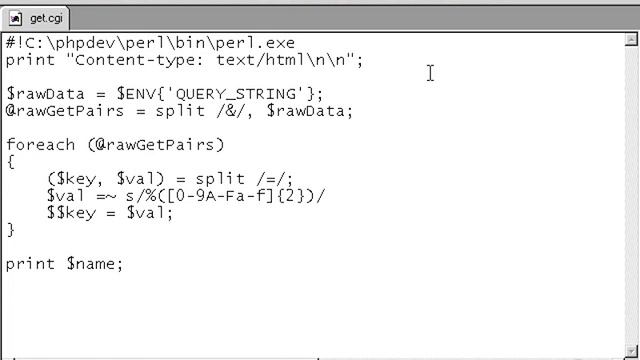 VTC Player Perl Fundamentals, Handling URL encoded characters смотреть онлайн