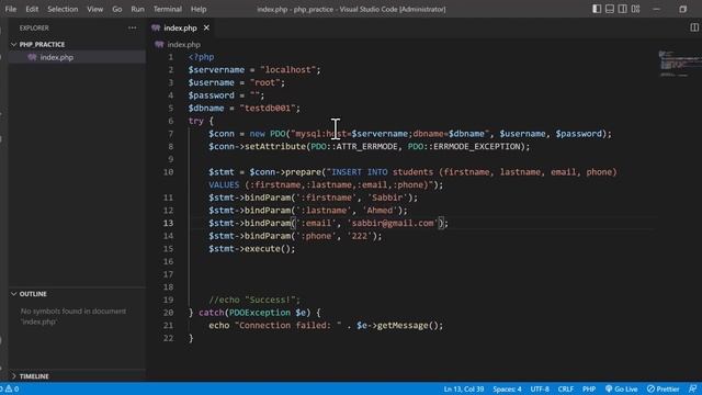 52. Prepared_Statement | PHP Bangla Tutorial | Basic to Advanced | PHP 8.2 смотреть онлайн