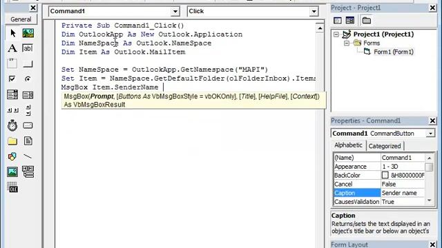 Using Outlook Security Manager in Visual Basic смотреть онлайн