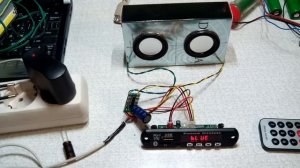 Аудио Модуль Bluetooth, USB, TF, Радио, распаковка, доработка, тест.