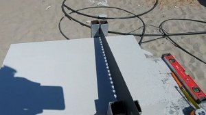 Как ровно отрезать газоблок?! Самодельное стусло!