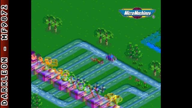 PlayStation - Micro Machines V3 (1997) смотреть онлайн