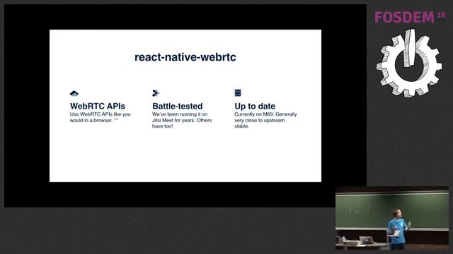 Going mobile with React Native and WebRTC How Jitsi Meet went from web to mobile, while sharing mos смотреть онлайн