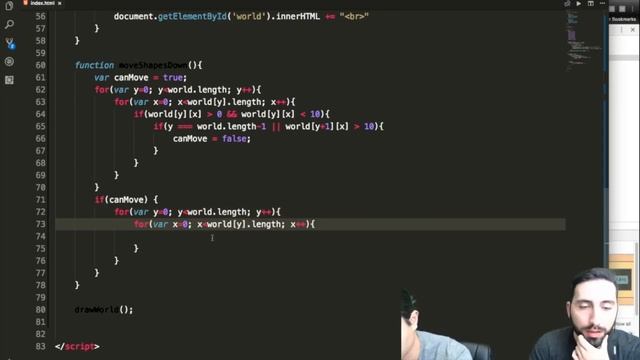 Build Tetris Game with HTML, CSS, and Javascript смотреть онлайн