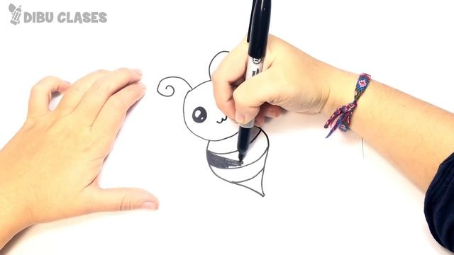 Cómo dibujar un Abeja Kawaii paso a paso | Dibujos Kawaii смотреть онлайн
