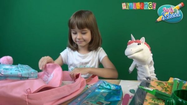 Канцелярия ЧЕЛЛЕНДЖ Back to school Switch Up Challenge Llama VS Cactus