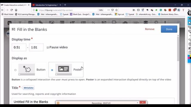 create INTRACTIVE VIDEO using H5P смотреть онлайн