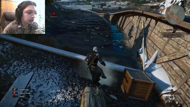 The Witcher 3: Wild Hunt #133 - КОРАБЛЬ НА КОТОРОМ НАВЕРНОЕ МОЖНО ПЛАВАТЬ смотреть онлайн