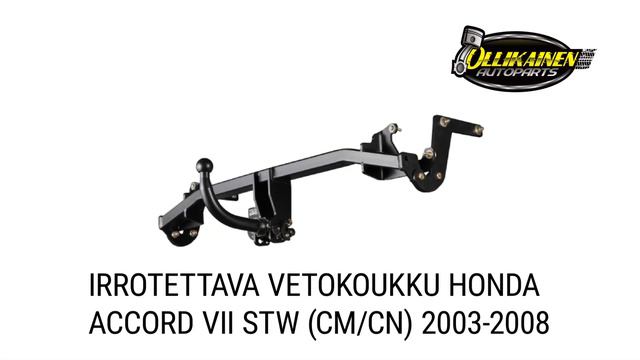 Irrotettava vetokoukku Honda Accord VII StW (CM/CN) 2003-2008 смотреть онлайн