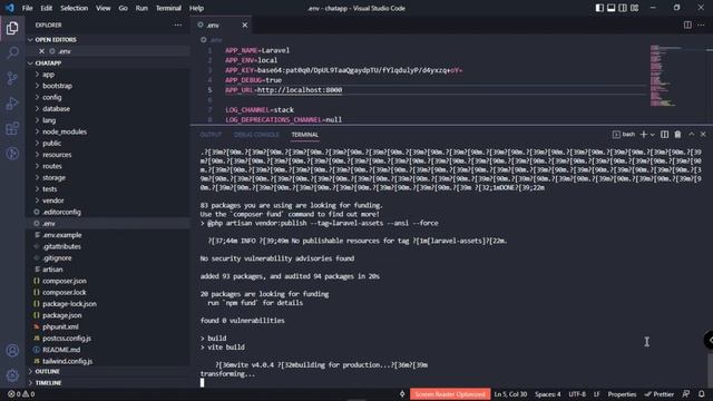 Chat Application under 15 min | Laravel | Chatify | Pusher | EASY Tutorial смотреть онлайн