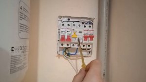 Установка дифавтомата для бойлера