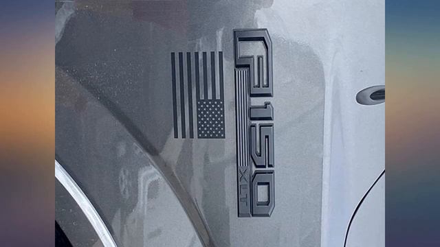 2x F150 XLT Fender Emblems Black Badge 3D Logo Nameplate Replacement for 2015-2018 review смотреть онлайн