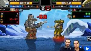 БолтушкА и ПРоХоДиМеЦ Участвуют в СОСТЯЗАНИЯХ РОБОТОВ! #215 - игра Супер Мех