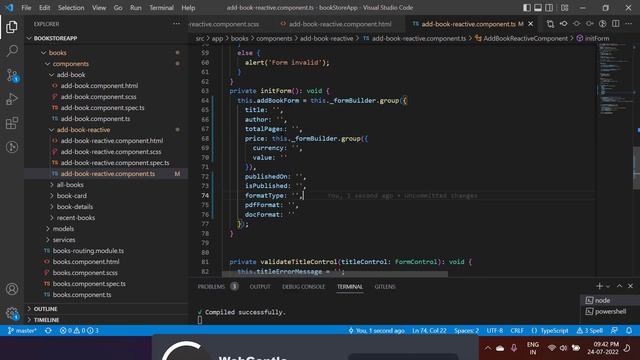 How to use formbuilder in angular reactive forms | reactive forms in angular | Angular Tutorial смотреть онлайн