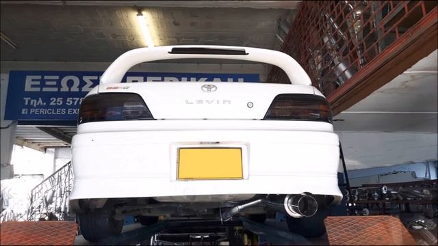 Twister Sport Exhaust on Toyota Levin without tuning device смотреть онлайн