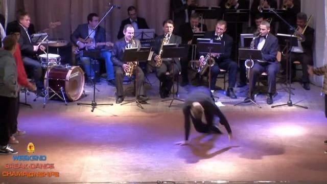 Break Dance Weekend Kolomiya 2x2 Final WestDaCrew vs OneFlava live sound BigBand Kolomiya смотреть онлайн