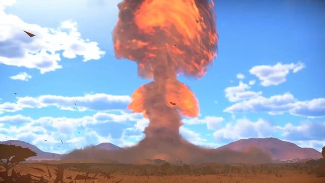 WarThunder | 2.6 Dev server Nuke Effect on Red Desert смотреть онлайн