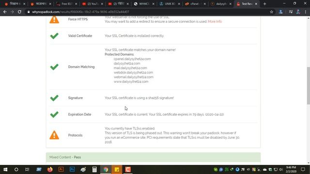 SSL certifiicate install properly смотреть онлайн