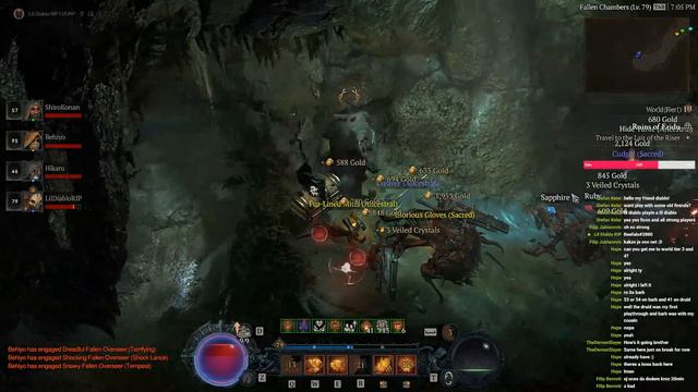 Helping Viewers LEVEL UP! - Diablo 4 Druid Pulverize Build LIVE! смотреть онлайн