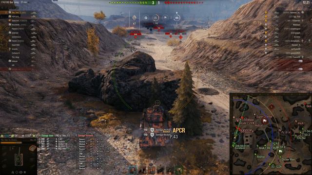 Object 244 - 8 Kills 3.2K Damage - Tundra смотреть онлайн