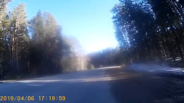 Из озера Таватуй до станции Таватуй на велосипеде смотреть онлайн