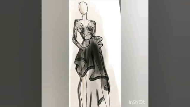 TUTORIAL - fashion sketch with autodesk sketchbook смотреть онлайн