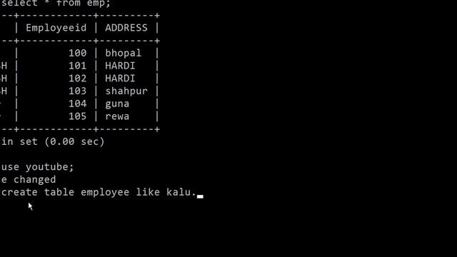 Copy data from a database table to another database table In SQL || MYSQL смотреть онлайн