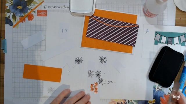Banner Year Halloween card - sketch 13 смотреть онлайн