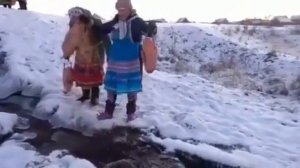 Марийские национальные песни зимой